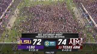 HIGHEST Scoring Game in CFB HISTORY 💯 Texas AampM vs LSU Highlights [upl. by Zasuwa]