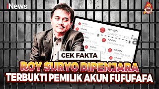 Cek Fakta Roy Suryo Dipenjara Terbukti Pemilik Akun Fufufafa [upl. by Coffee649]