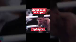 Teofimo Lopez vs George Kambosos jrhighlightBoxingHighlights TeofimoLopezGeorgeKambosos [upl. by Jacinthe]