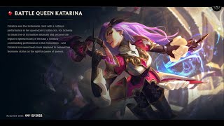 BATTLE QUEEN KATARINA SKIN SPOTLIGHT09202024 [upl. by Ameerak]