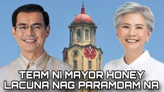 Day 3 filing of COC SM Manila Team Honey Lacuna nagparamdam sa manila ayaw patalo kay Isko Moreno [upl. by Aerb]