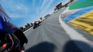 MotoGP 24 Realistic POV Gameplay  Fabio Quartararo at Le Mans [upl. by Malamut]