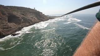 Mossel Bay Zipline Longest Zipline over water in the world 1km Garden Route South Africa [upl. by Yrmac]