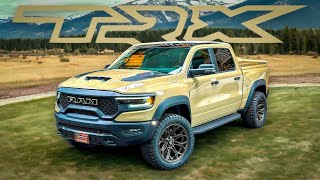 2024 Ram TRX Sandblast Review 62L Supercharged v8 702HP By Millbrooks [upl. by Adnuhsat611]