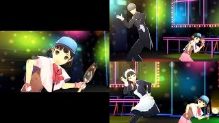 Persona 4 Dancing All Night  Shadow World ATLUS Kozuka Remix Video w All Partners [upl. by Clorinda]