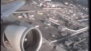 DELTA AIRLINES L1011 Takeoff from Atlanta 1992 [upl. by Alleon]