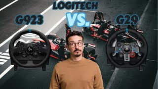 Racing Wheel Showdown Logitech G29 vs G923 for Gamers 🎮 [upl. by Larine]