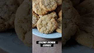 The BEST Coconut Oatmeal Cookies [upl. by Hutchins521]