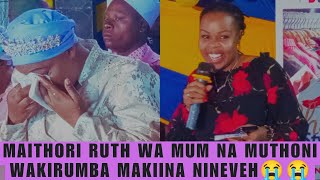 Muthoni Wakirumba guita Maithori akiina Nineveh rwa Ruth Wa Mum [upl. by Adyaj20]