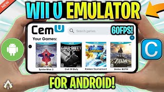 🔥 CEMU ANDROID V15  SETUPSETTINGSSPIDERMAN TEST BIG UPDATE  WII U EMULATOR [upl. by Hgielac428]