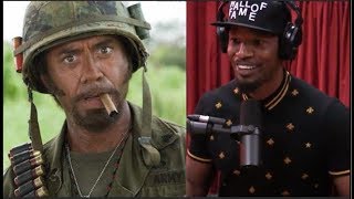 Jamie Foxx on Robert Downey Jr Doing Blackface  Joe Rogan [upl. by Patrich]