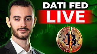 LIVE TASSI FED 🚨 CI SIAMO Attenzione a BITCOIN [upl. by Annehsat303]