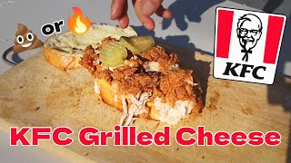 The KFC Grilled Cheese Recipe🥪🍗 [upl. by Ellenid]