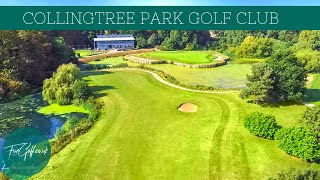 AMAZING Collingtree Park Golf Club DRONE FOOTAGE [upl. by Holladay]