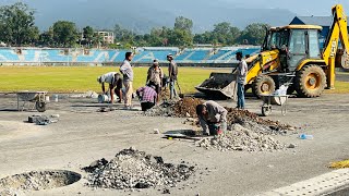 update karnalipradesh stadium surkhet gaganthapasurkhet [upl. by Adeirf]