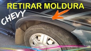 Como quitar moldura o cantonera delantera de chevy  Corsa B  Bto cars [upl. by Nairred]