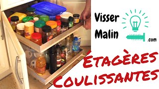 Comment faire des étagères coulissantes  EP25 [upl. by Dorothy417]