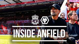 Inside Anfield Amazing atmosphere amp unseen footage as Klopp says goodbye  Liverpool 20 Wolves [upl. by Silvia]