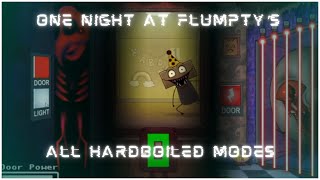 One Night at Flumpys Series  All Hardboiled Modes [upl. by Kimball]