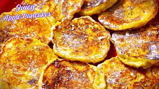 Juicy Apple Pancakes for Kids  Perfect for Breakfast amp School Tiffin [upl. by Ltsyrk]