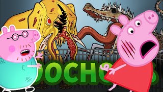 Peppa Pig Plays ZOOCHOSIS thirdperson screamers 3  Peppa Pig Zombie Attack [upl. by Haidebej]