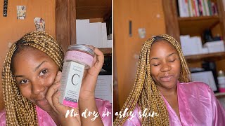 MY HARMATTAN SKINCARE ROUTINE  STAYING MOISTURIZED IN DRY WEATHER  IAMYEYCHI [upl. by Adaval874]