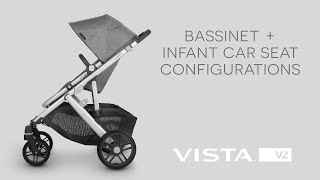 UPPAbaby Vista V2  Bassinet  Infant Configurations [upl. by Acquah]