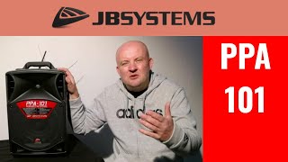 ► JB Systems PPA101  Sono Portable avec Micro sans Fil [upl. by Naret]