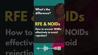 h1bcapseason2025What is the difference between RFEs amp NOIDs and how to respond to them [upl. by Grissel63]