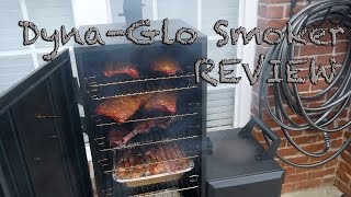 DynaGlo Vertical Smoker Review in 4K UltraHD [upl. by Fontes773]