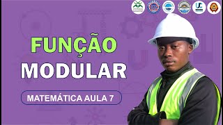 MATEMÁTICA Aula 7  Função modular [upl. by Vasili964]