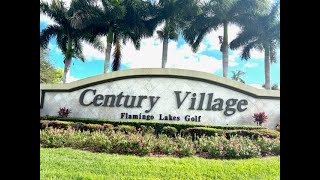 800 SW 131st Avenue F202 Pembroke Pines Fl 33027 2 Bedrooms Century Village [upl. by Tnahs]