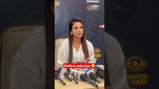 Payal Malik says Unfare eviction🧐  Bigg boss ott3  shorts biggbossott3 [upl. by Haeli]