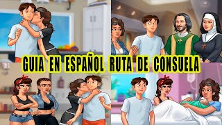 Summertime Saga Tutorial Ruta de la Historia de Consuela en Español Android 0201 [upl. by Ernaldus]