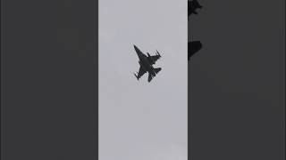 F16 Intercept Pass at Oshkosh [upl. by Yrek]