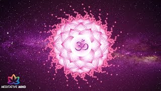 CROWN CHAKRA  Powerful Healing Meditation Music [upl. by Yoshiko664]