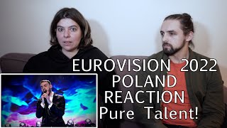 EUROVISION POLAND REACTION  KRYSTIAN OCHMAN  RIVER [upl. by Loredo]