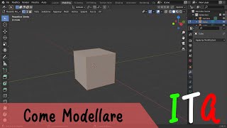 Come Modellare Su Blender  Blender Tutorial ITA [upl. by Dagnah]