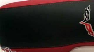 Corvette Leather Console Lid by Down South Vettes [upl. by Ennaihs]