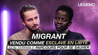 VENDU COMME ESCLAVE EN LIBYE  IL RACONTE SON TERRIBLE PARCOURS DE MIGRANT POUR SE SAUVER [upl. by Alemahs183]