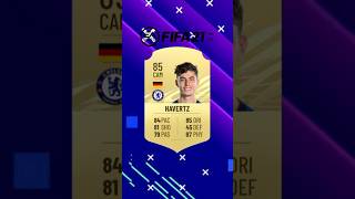 Kai Havertz FIFA Evolution FIFA 17FC25 fc25 fifa fifafc fc25rating havertz fifaultimateteam [upl. by Ellehcal]