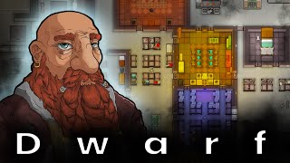 Building a Dwarf Fortress in Rimworld Biotech with mods Rimworld Dwarves Part 1 [upl. by Euqinomod]