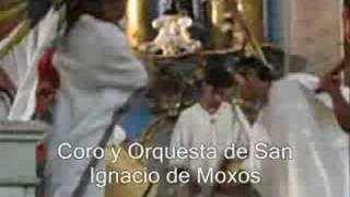 Coro y Orquesta de San Ignacio de Moxos En Buenos Aires [upl. by Elleinwad]