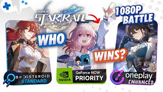 Honkai STAR RAIL Cloud Gaming Comparison  GeForce Now Boosteroid OnePlay [upl. by Okajima]