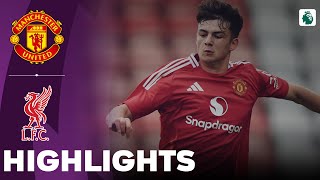 Manchester United vs Liverpool  Highlights  U21 Premier League 06102024 [upl. by Arihs]