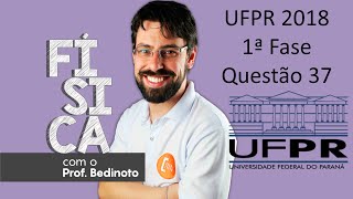 UFPR 2018  Questão 37  Na área de Eletrodinâmica em circuitos elétricos são comuns associações [upl. by Rior24]