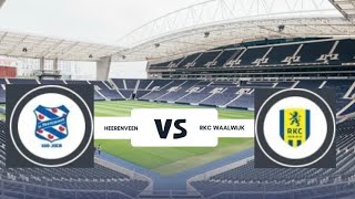 HEERENVEEN VS RKC WAALWIJK [upl. by Stodder]