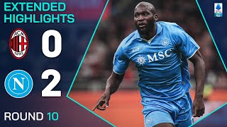 MILANNAPOLI 02  EXTENDED HIGHLIGHTS  SERIE A 202425 [upl. by Josepha]