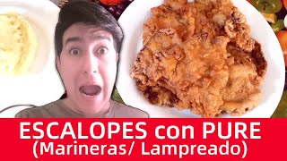 Cómo hacer ESCALOPES o MARINERAS de carne con PURE Súper Fácil y Rápido [upl. by Daniella]