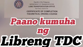 PAANO KUMUHA NG LIBRENG THEORETICAL DRIVING COURSE mamshieliz LTO theoretical drivinglicence [upl. by Nylyak]